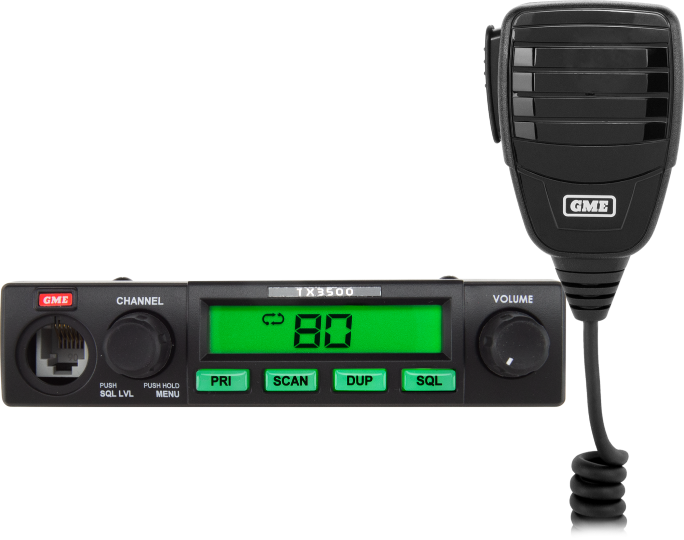 TX3500S 5 Watt Compact UHF CB Radio with Scansuite | Genuine GME Electronics