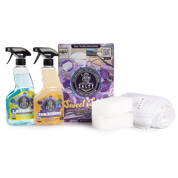 Sweet Seats Marine Vinyl Cleaning Kit | Genuine Salty Captain Product
