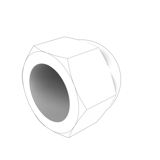 3580500 Nut | Genuine Volvo Penta Part - photo 2 of 2