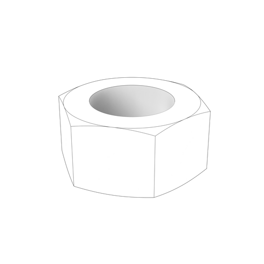 60113751 Hexagon Nut | Genuine Volvo Penta Part - photo 2 of 2