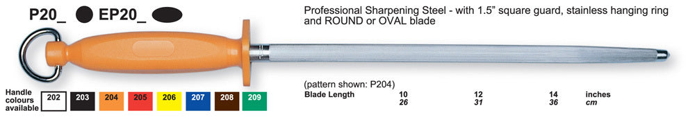 EP203145 Egginton 14" Superfine Cut Professional Sharpening Steel