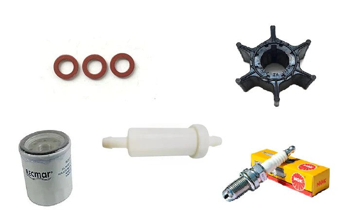 Aftermarket Yamaha 20-30HP 4-Stroke Service Kit 3-Cylinder (A) | Sawley's Select Marine Parts