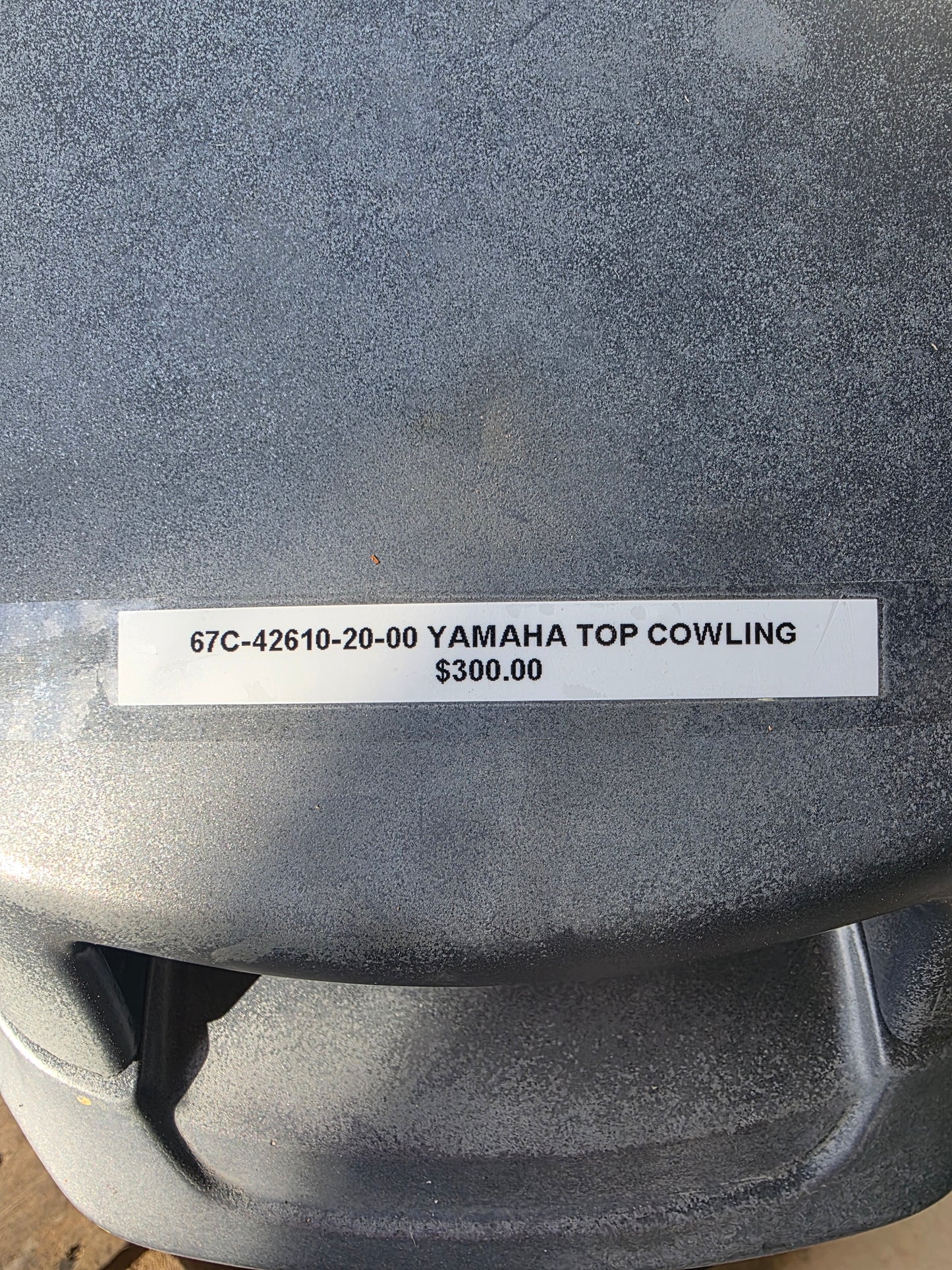 67C-42610-20-00 Yamaha Top Cowling | Genuine Used Part