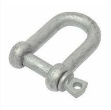 610244 12mm D Shackle - Galvanised | Marine Trailer Part