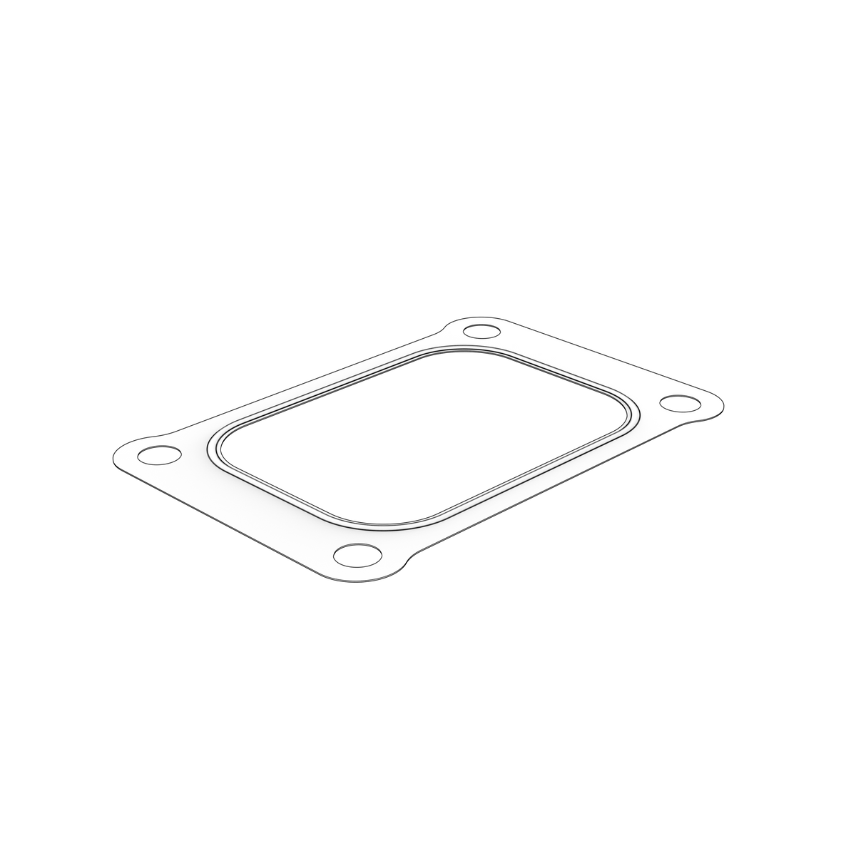 20784537 Plane Gasket | Genuine Volvo Penta Part - photo 2 of 2
