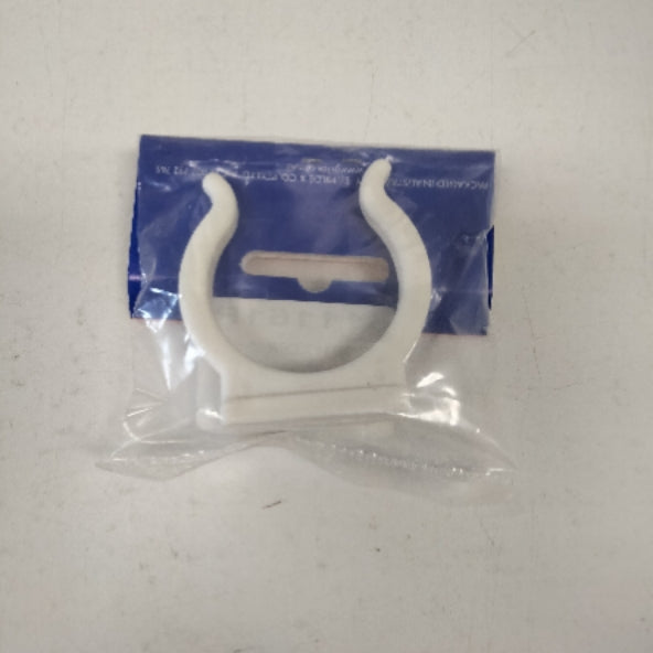 511151P Tube Holder (38mm) White Pk (1 Hook) | Marine Deck Hardware