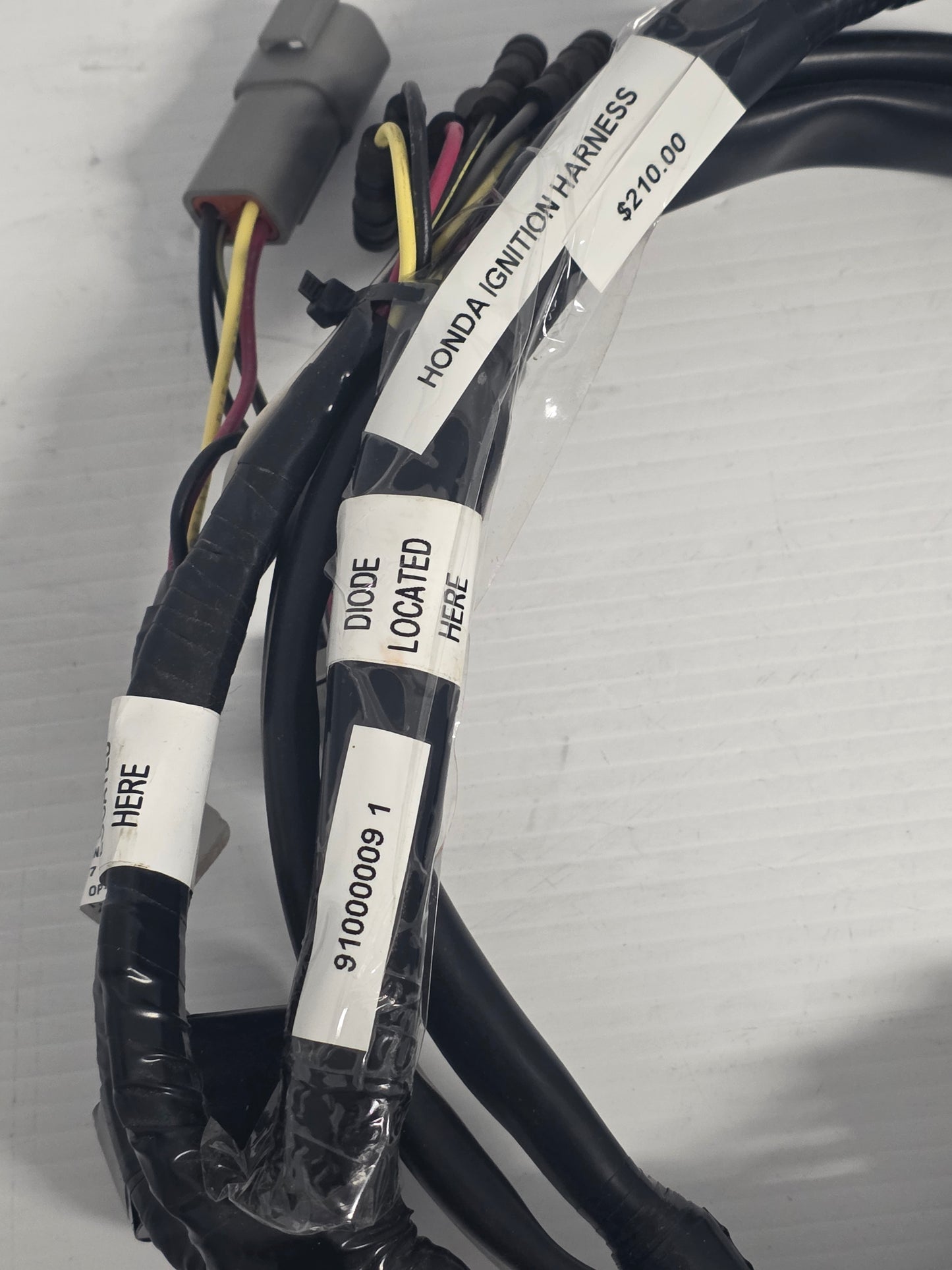 910000091 Honda Marine Ignition Harness without Key | Genuine OEM Outboard Part