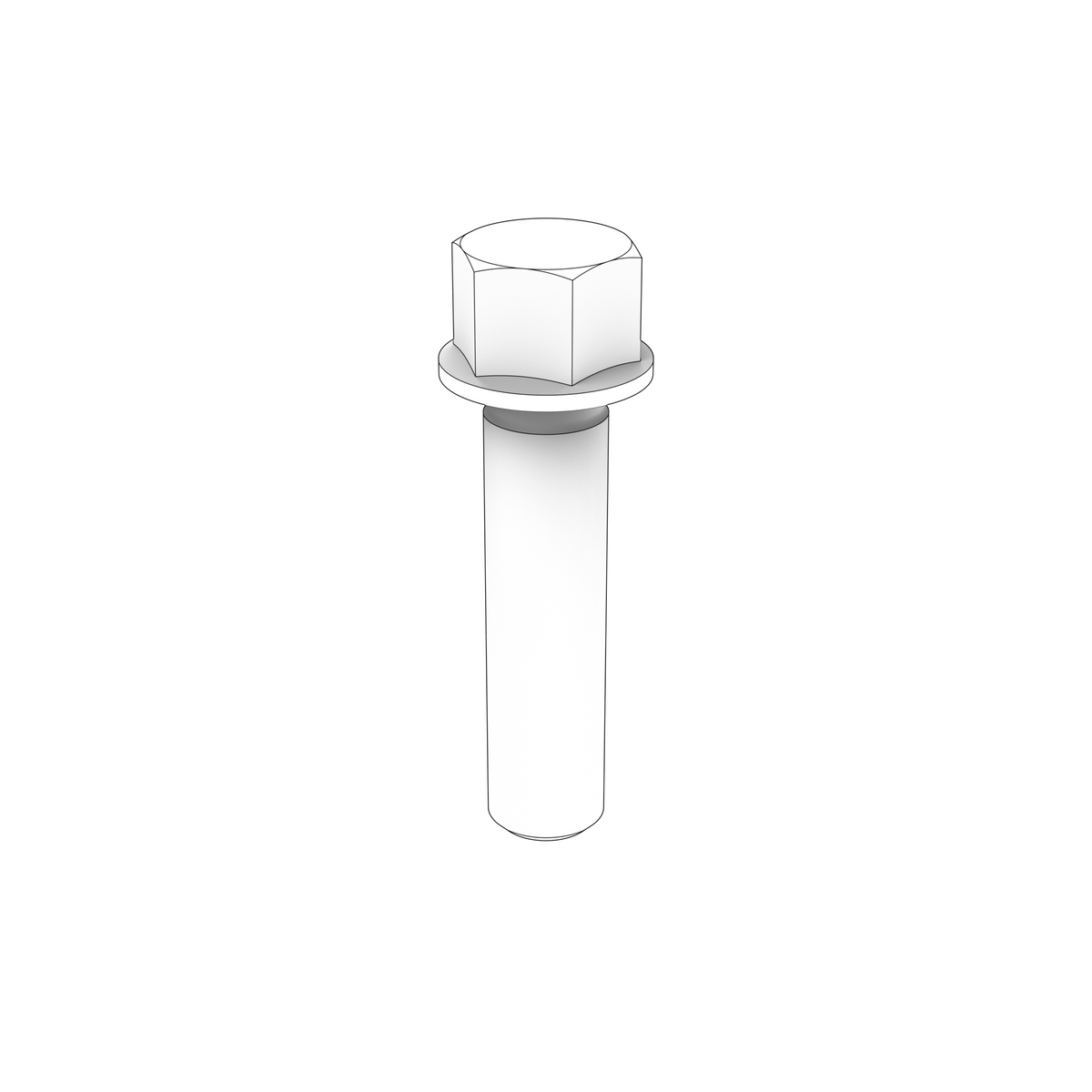 470366 Flange Screw | Genuine Volvo Penta Part - photo 2 of 2