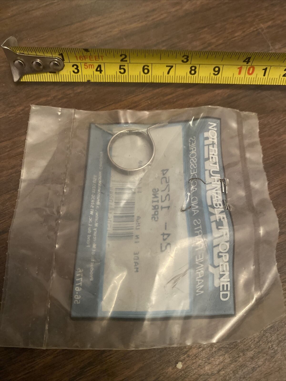 2412754 Mercury MerCruiser Mercury Spring | Genuine Quicksilver OEM Part