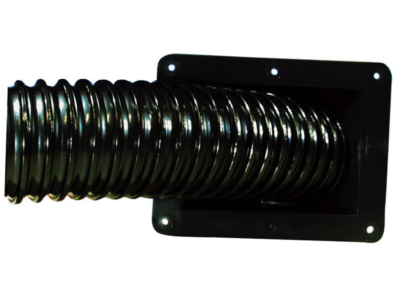 266837 Rigging Flange Angled Black