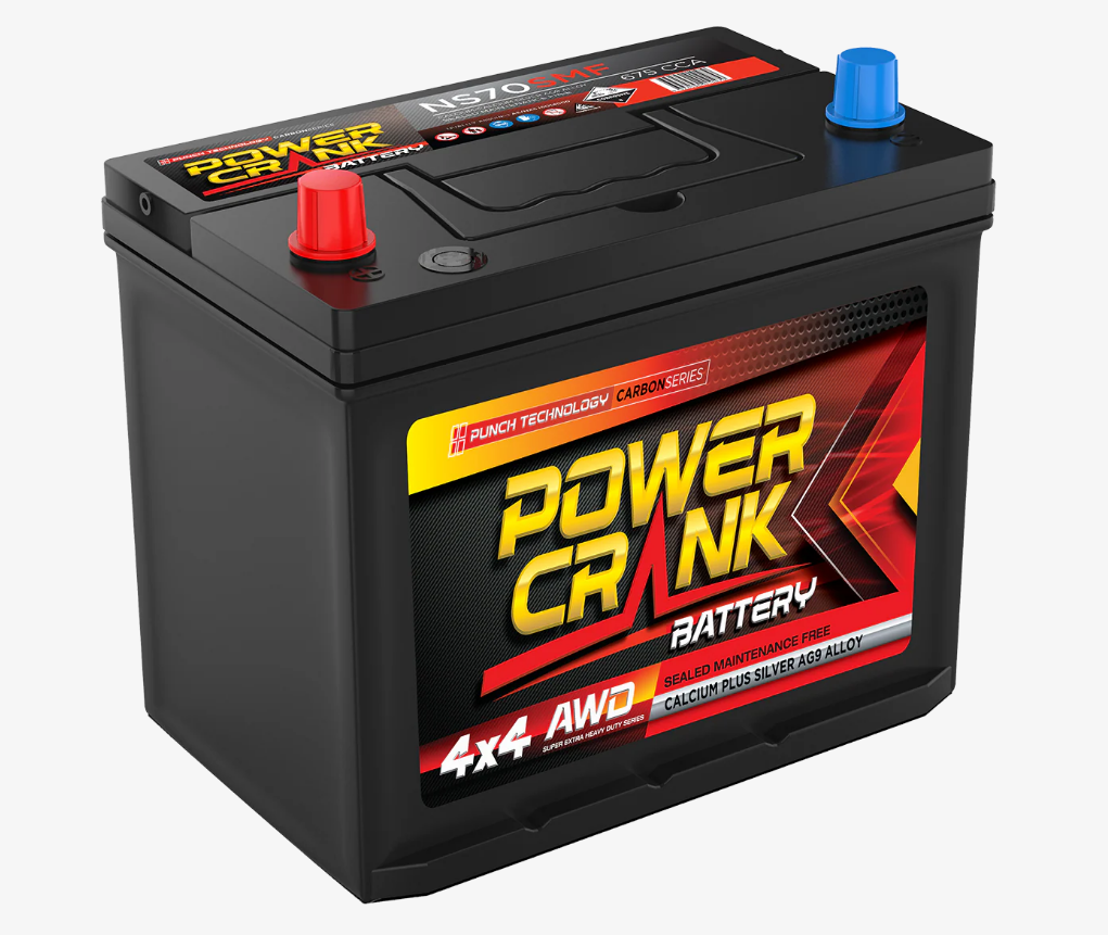 NS70 SMF Power Crank 675 CCA Battery | AWD/4X4, Truck & Heavy Equipment Series