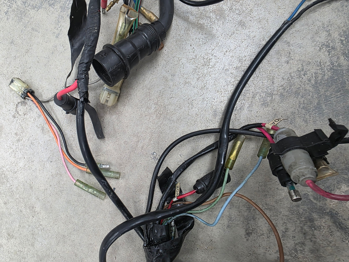 6N7-82590-12-00 Yamaha Wiring Harness 115HP | Genuine Used Part