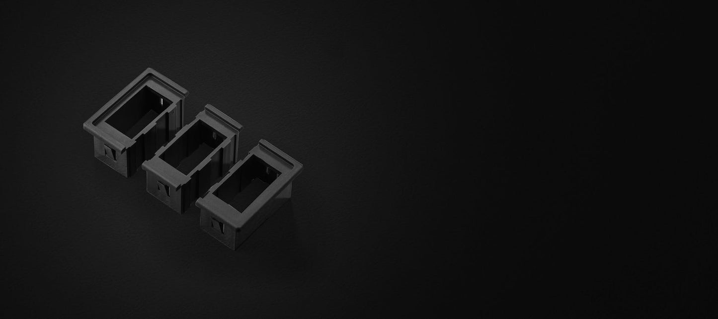 ROKHOLD-SNGL Single Panel Holder Housing for Rocker Switches | Genuine STEDI Product