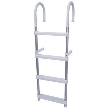 461991 4 Step Aluminium Ladder | Marine Boarding Ladder