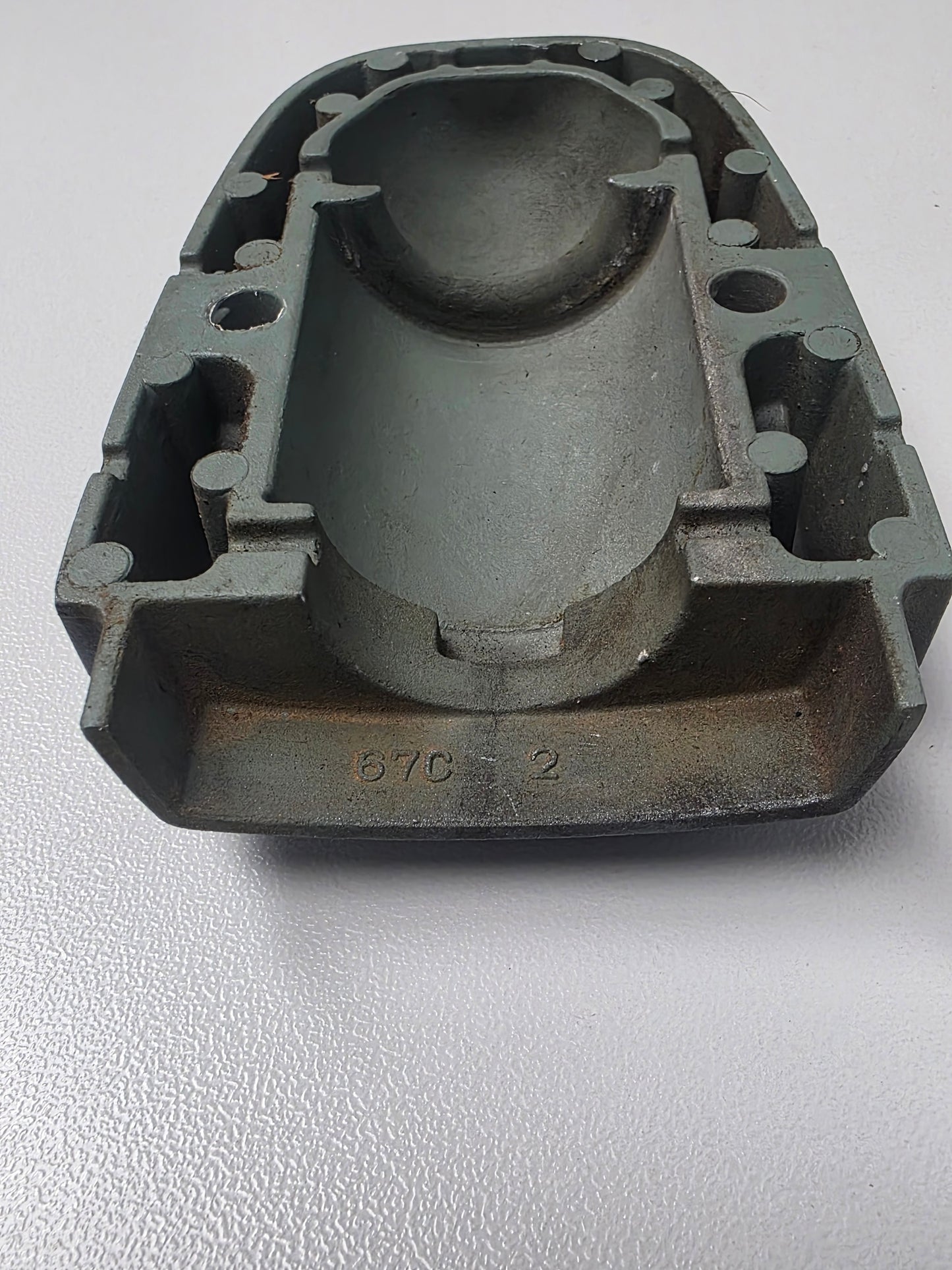 67C-44552-01-8D Yamaha 40BET Lower Mount Rubber Housing | Genuine Used Part