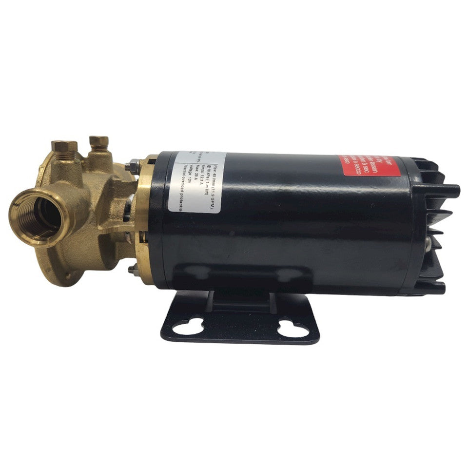 10-24689-01 Johnson Pump F4B-19 12V Bilge & Deck Wash Impeller Pump | Genuine OEM Marine Part