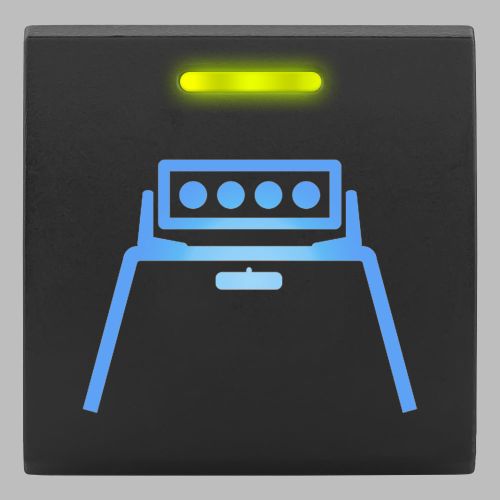 SQUARE-TOY-ROOF Square Type Push Switch | Roof Light Bar | Genuine STEDI Product