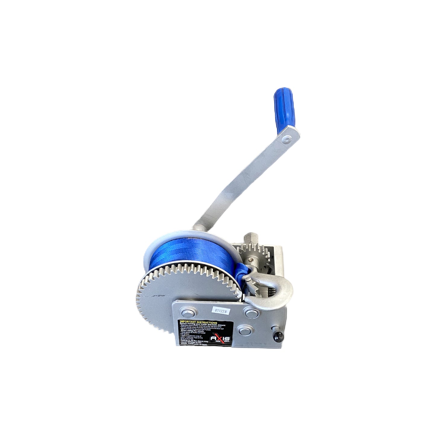 811228 Axis Hand Winch - 10:5:1, 3 Speed | Marine Trailer Part