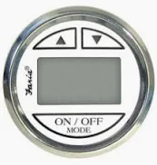 204638 Faria Chesapeake White 2" Depth Sounder In Hull Transducer | Genuine Faria Gauge