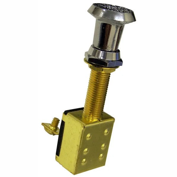84013 Brass 2 Position Push/Pull Switch 15A | Marine Electrical Part