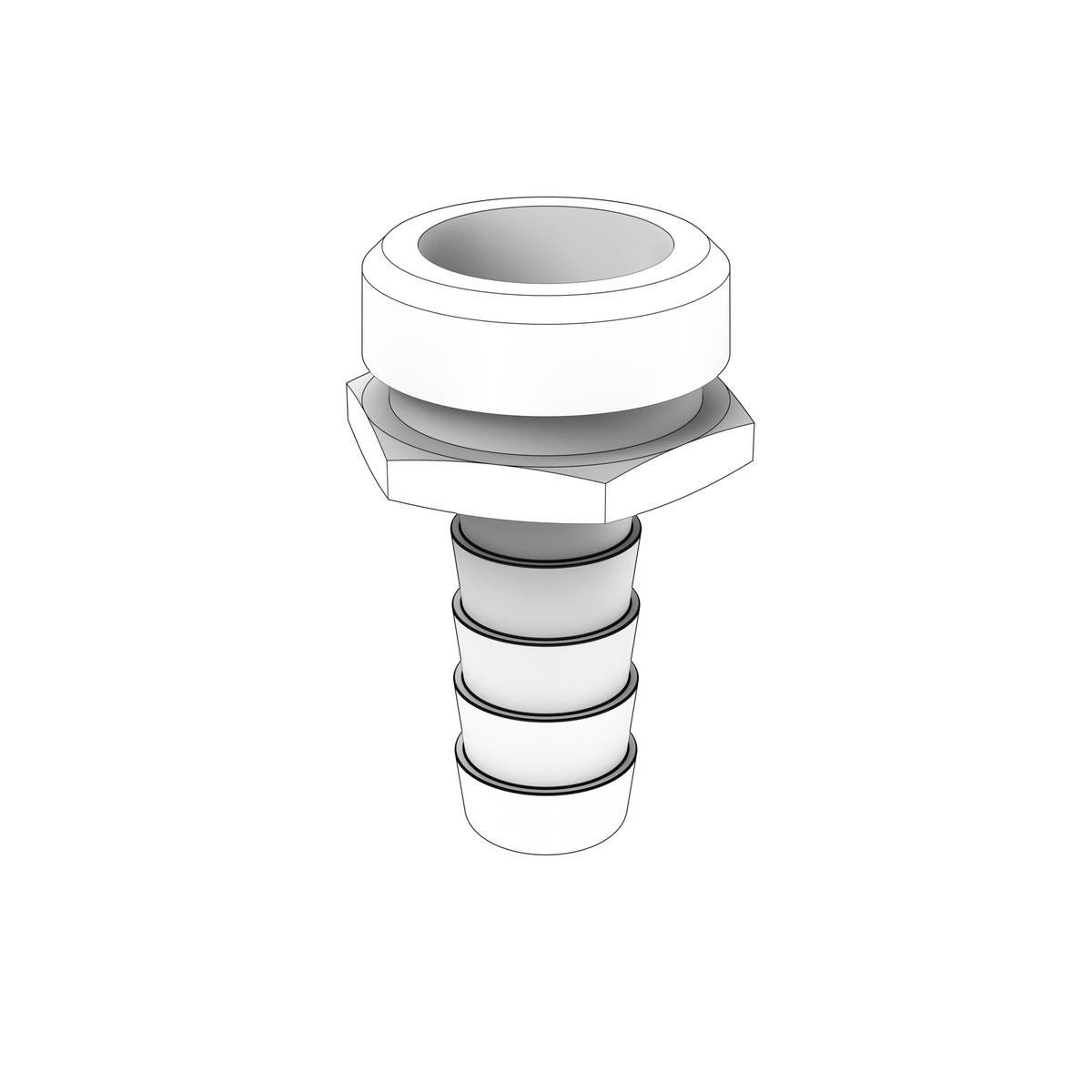 3858503 Fitting | Genuine Volvo Penta Part - photo 2 of 2