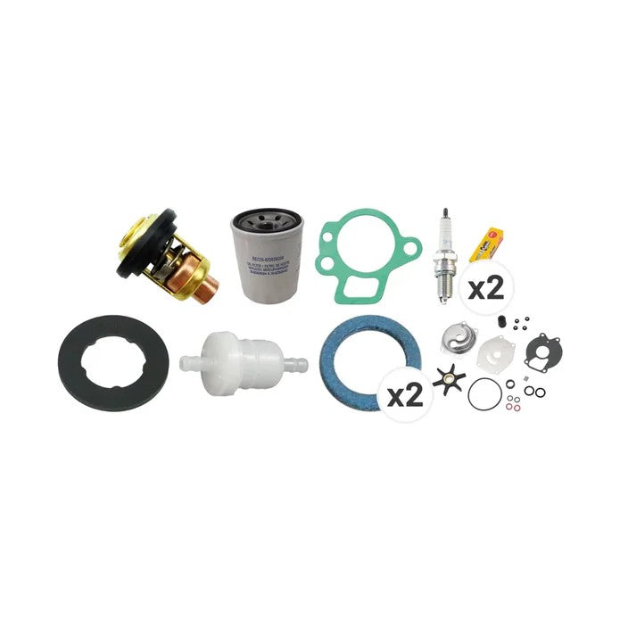 Aftermarket Mercury 15HP 2-Cylinder BigFoot All Models Except 0R Serial Range Service Kit | Sawley's Select Marine Parts