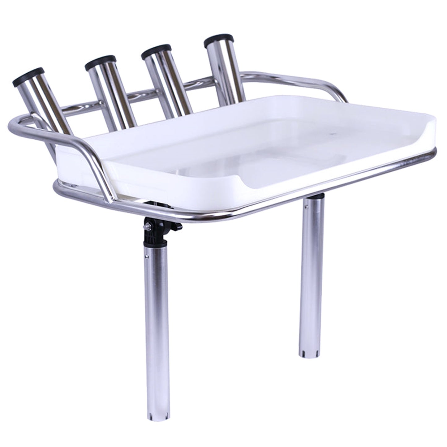 515202 Axis Stainless Steel Bait Board with Rod Holders | Genuine Axis Marine
