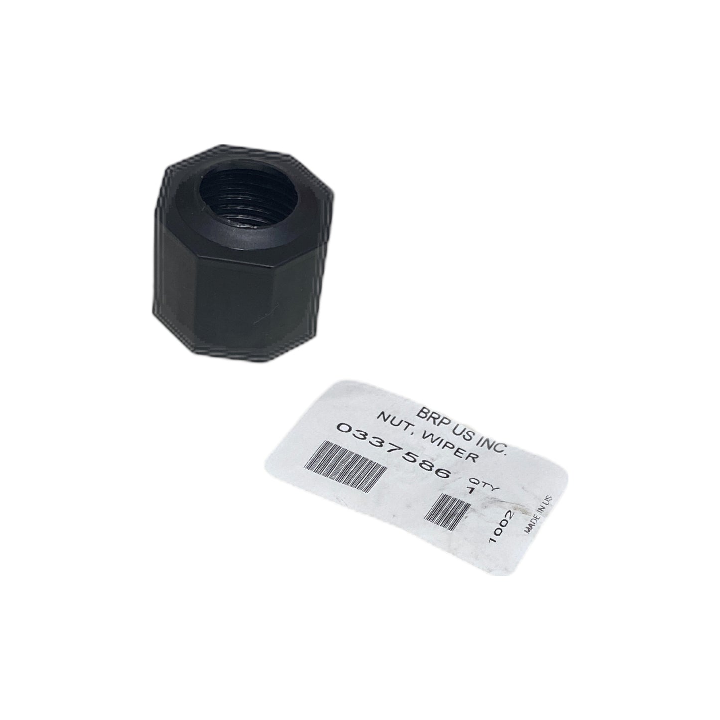 0337586 Evinrude Johnson Nut, Wiper | Genuine OEM BRP Outboard Part