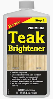 513488 Premium Teak Brightener Step 2 473ml | Genuine Star brite Product