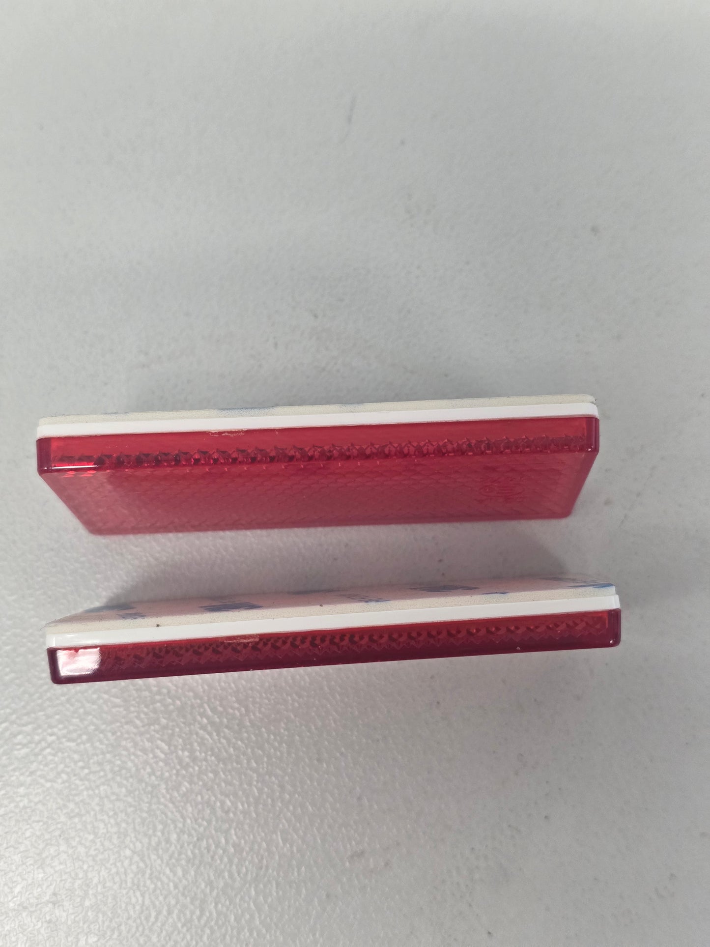 E5014-2 Mackay 2453S Dunbier Reflector Red Self Adhesive Clamshell Pack Pair | Marine Trailer Part