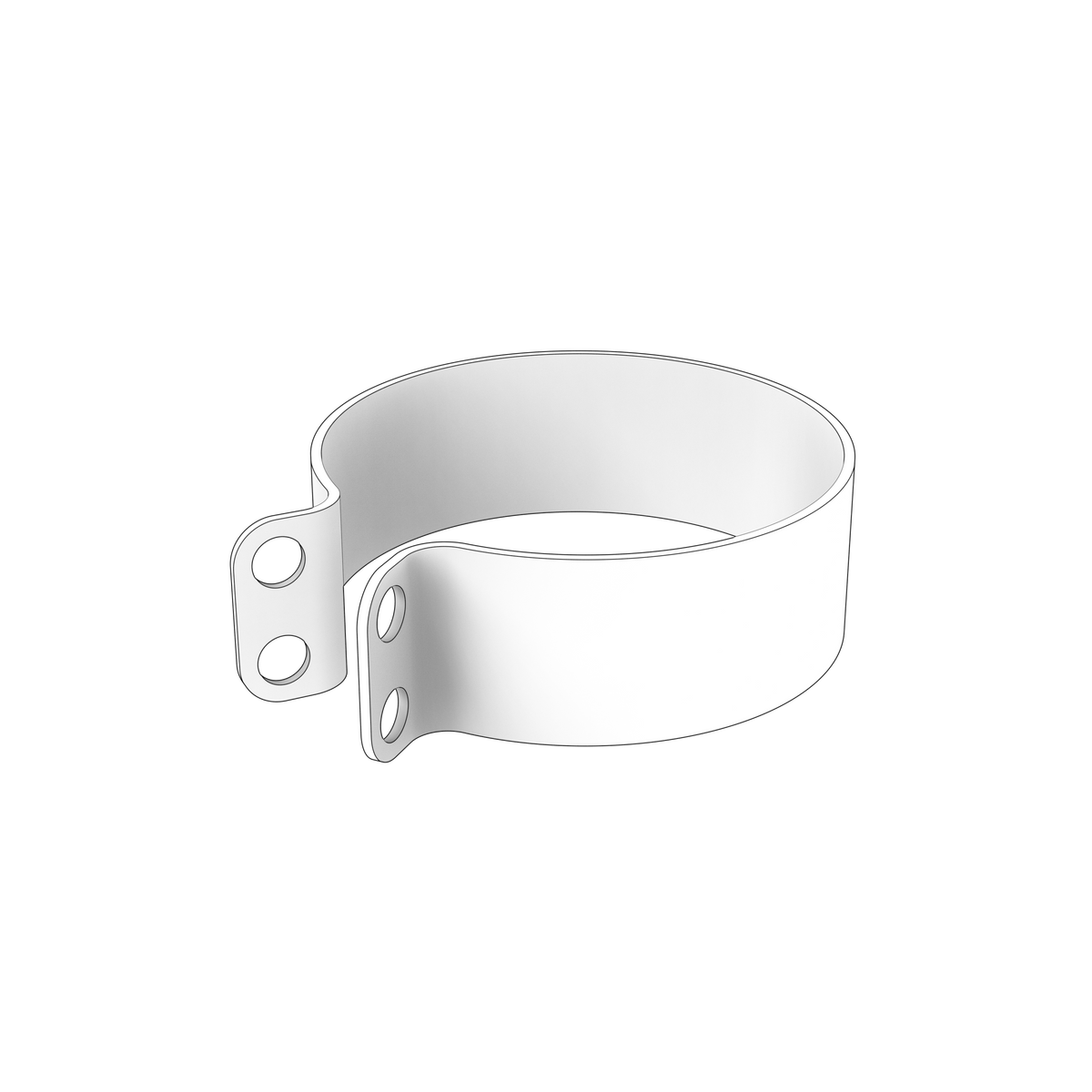 828528 Clamp | Genuine Volvo Penta Part - photo 2 of 2