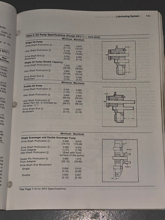 1981 Cummins NH/NT/NTA 855 CID Diesel Engine Service Manual | Genuine Used Manual