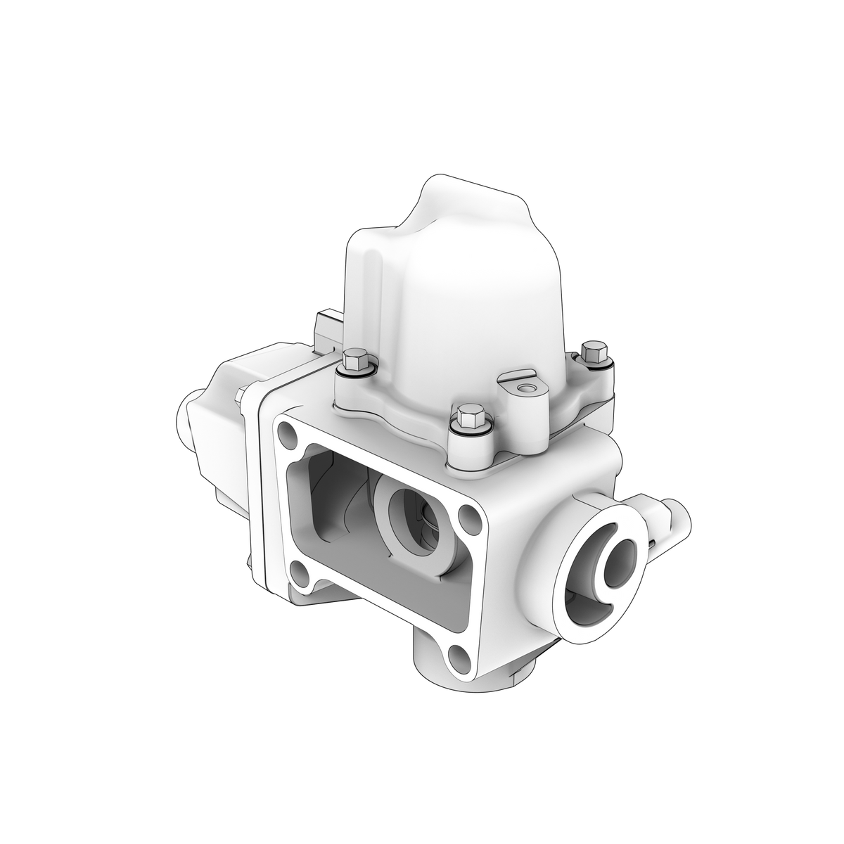 23197484 Thermostat Housing | Genuine Volvo Penta Part - photo 2 of 2