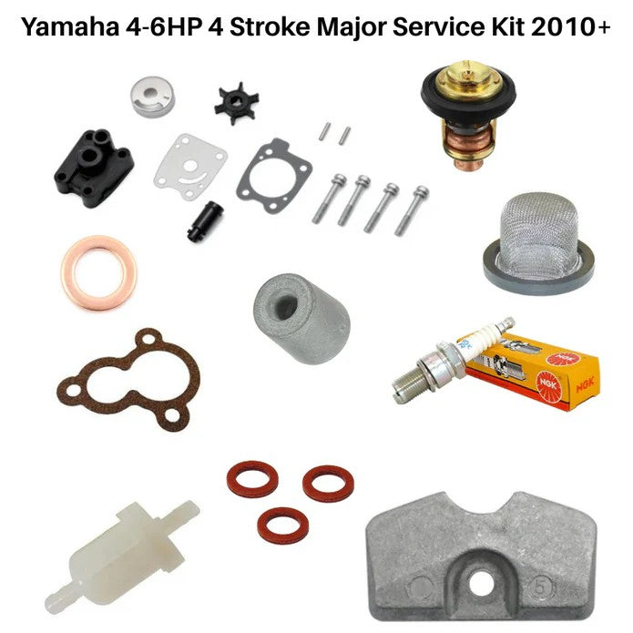 Aftermarket Yamaha 4-6HP 4-Stroke Major Service Kit (2010+) | Sawley's Select Marine Parts