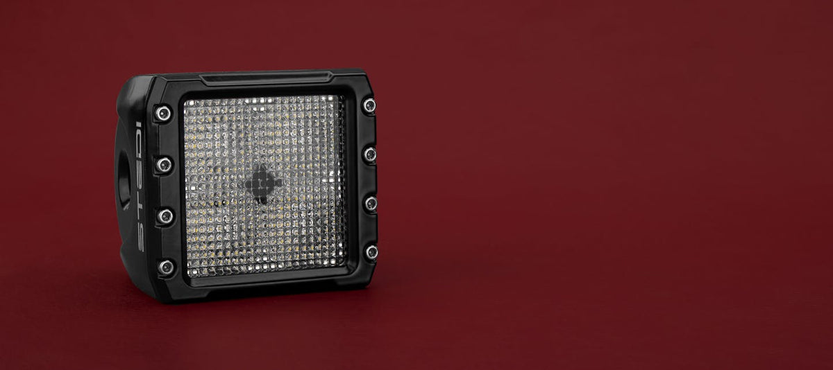 LEDWORK-C4-DIFFUSE Black Edition C4 LED Cube Light (Diffuse) | Genuine STEDI Product