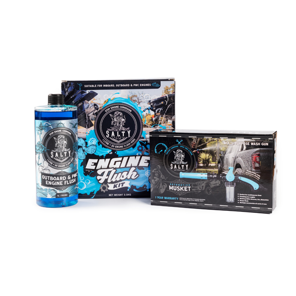 Engine Flush Kit 1 Litre | Genuine Salty Captain Product