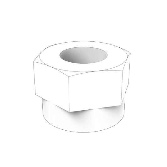 966650 Lock Nut | Genuine Volvo Penta Part - photo 2 of 2