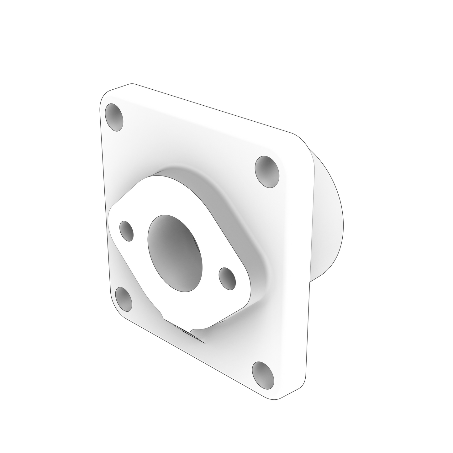 3830996, Connection Flange | Genuine Volvo Penta Part