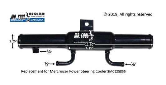 8M0125855 Aftermarket Mercruiser Power Steering Cooler | Sawley's Select Marine Parts