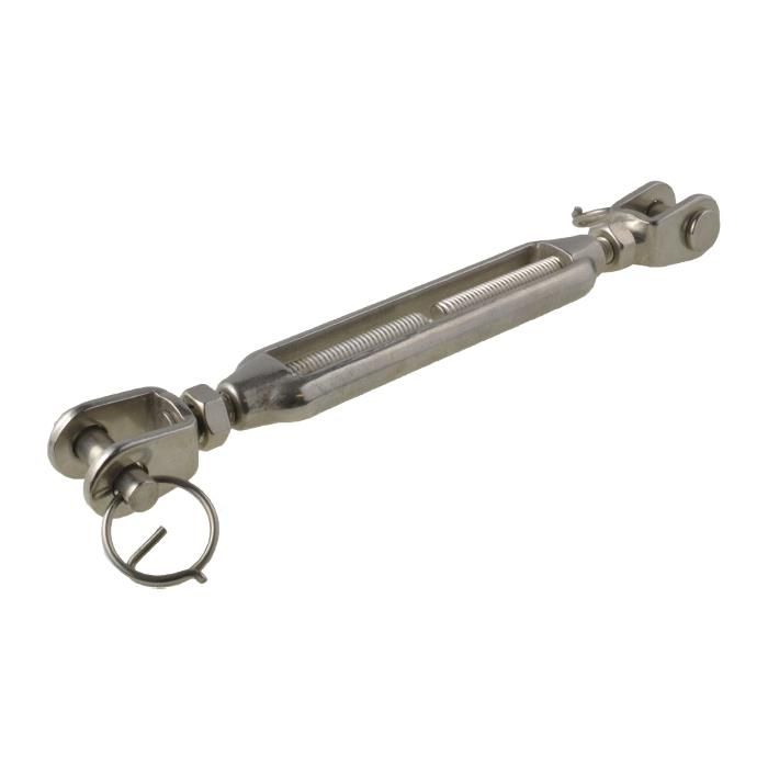 SS311J-06 Stainless Steel Turn Buckle 6mm - Ends JAW/JAW | Marine Deck Hardware