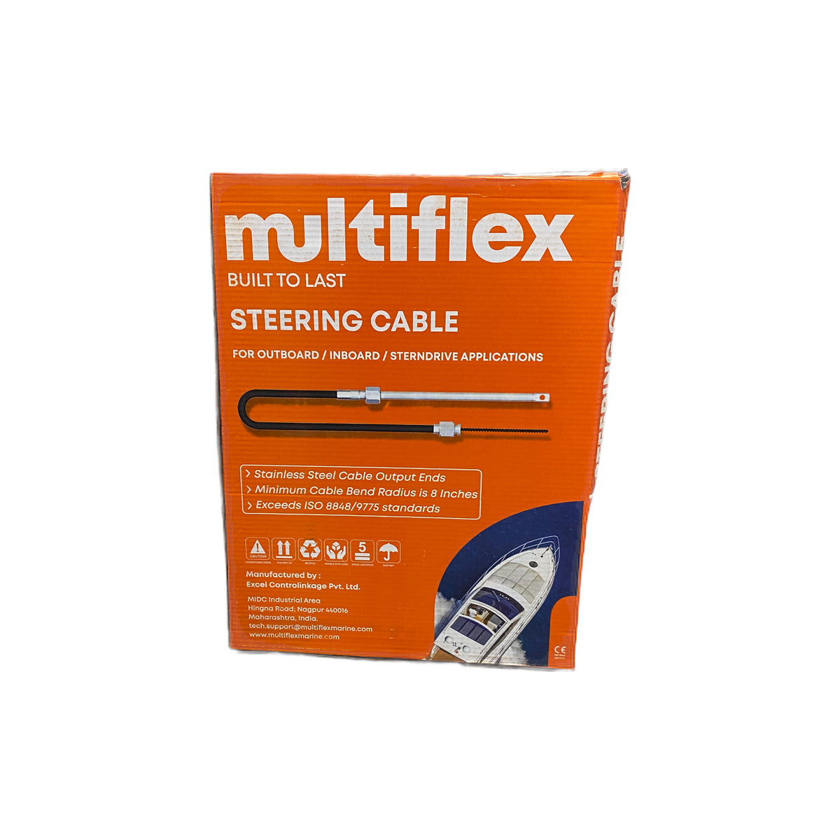 726510 Steering Cable 10ft | Marine Steering Part