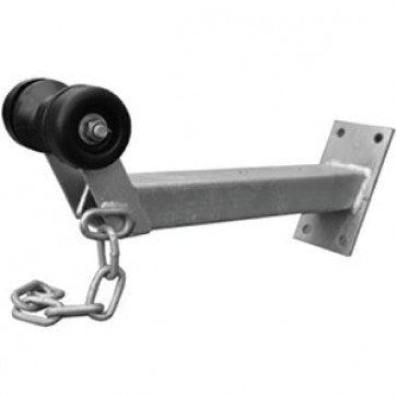 3490-I Trailer Winch Carrier Inc Bow Roller Suits 75 x 50mm Post