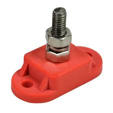 113515 BLA BEP Insulated Dual Power Stud 6MM (Red) | Marine Electrical Part