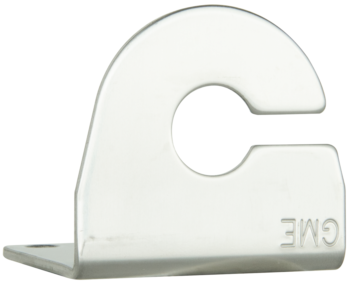 MB415SS 2.5mm "L" Bracket with Cable Slot - Stainless Steel | Genuine GME Electronics