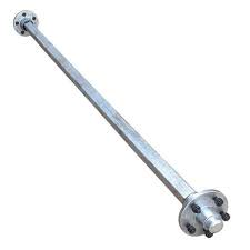 1582G Dunbier Axle 45 Square Complete With Hubs: 2170mm (85.5")