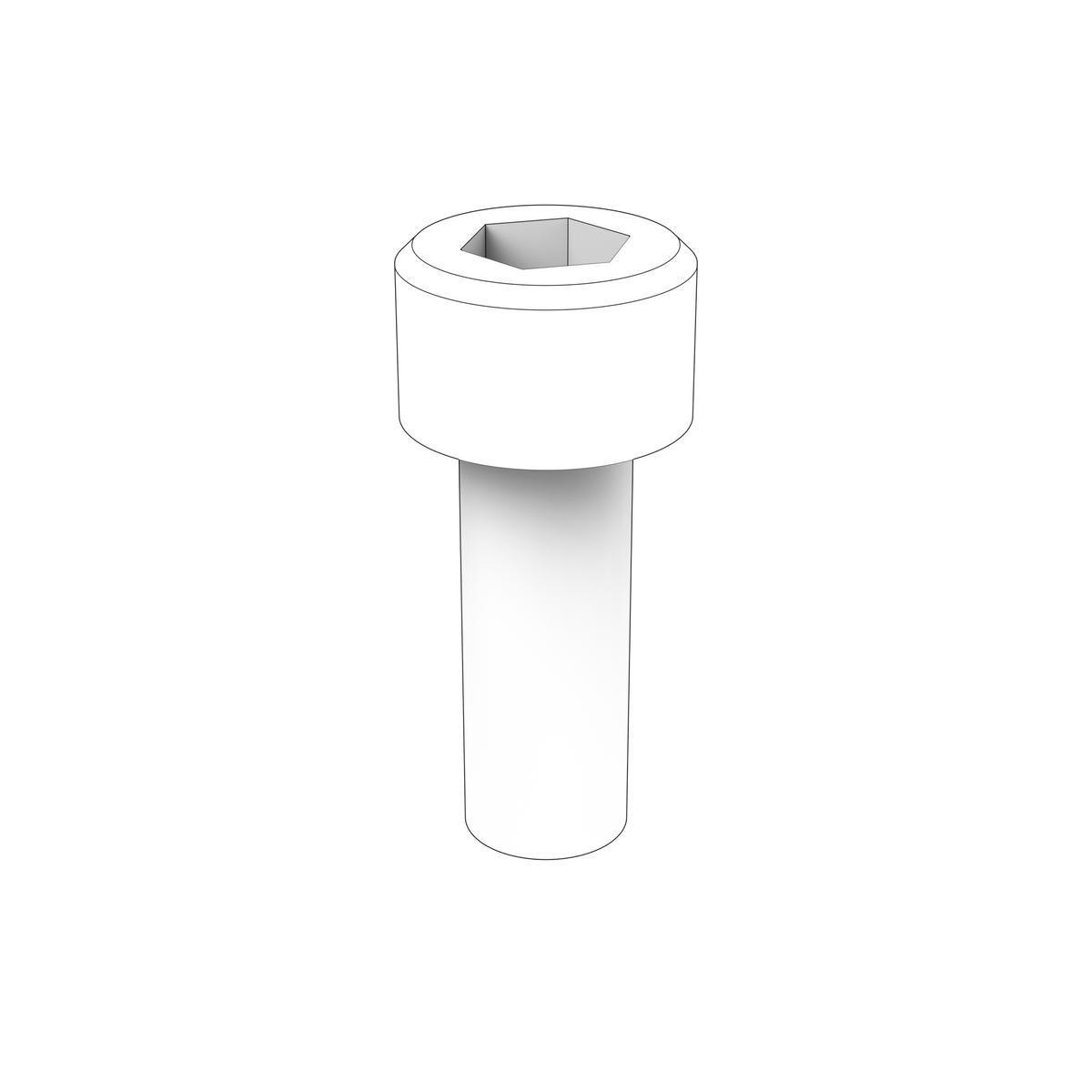 60111159 Hex Socket Screw | Genuine Volvo Penta Part - photo 2 of 2