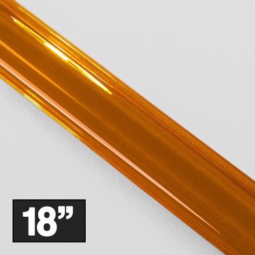 CVRST3301-PRO-18L-AMBER ST3301 Pro Light Bar Amber Cover (27.5 Inch) | Genuine STEDI Product