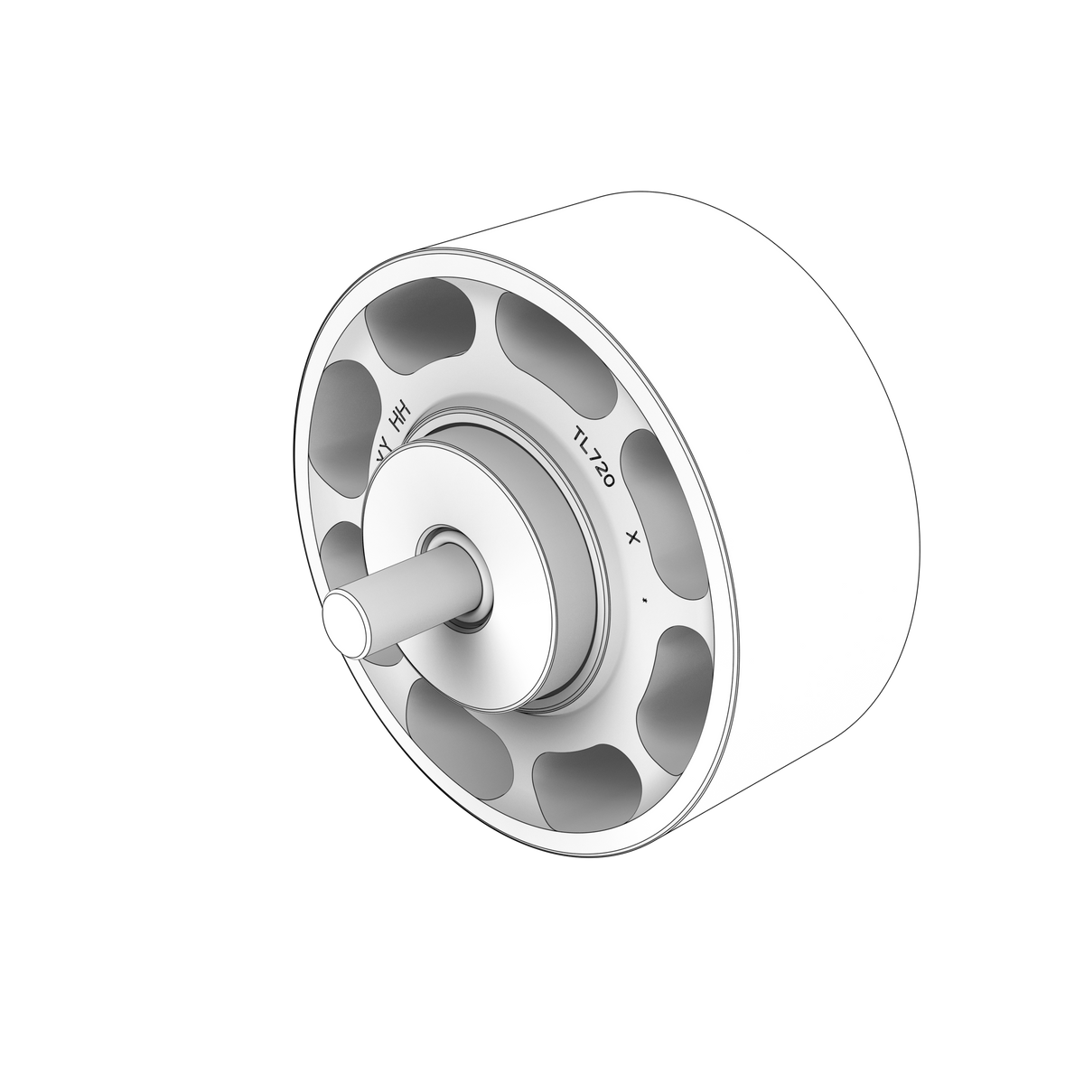 22307253 Idler Pulley | Genuine Volvo Penta Part - photo 2 of 2