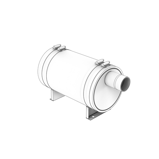 24141092 Muffler | Genuine Volvo Penta Part - photo 2 of 2