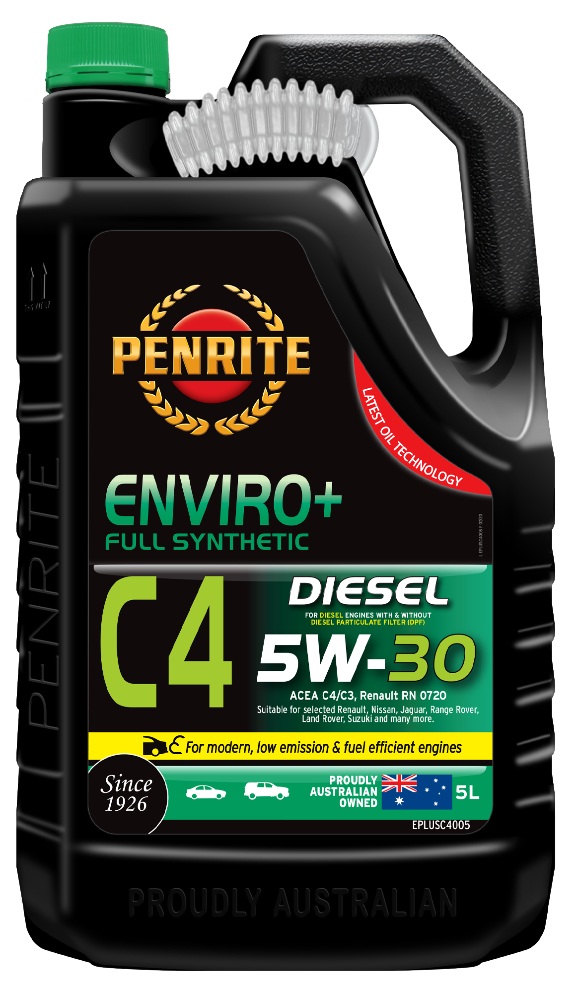 EPLUSC4005 Enviro+ C4 5W30 Full Synthetic 5L